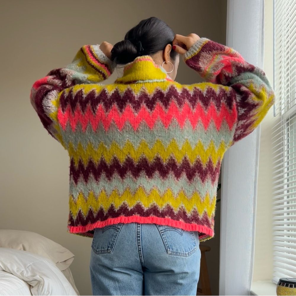 Free People Imagine Wool Pullover Sweater Medium